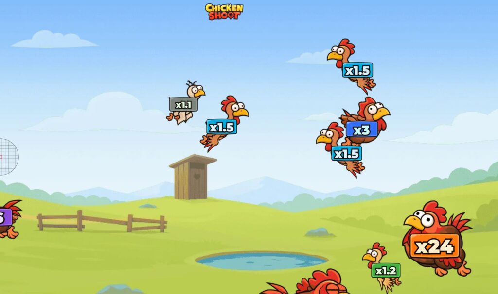 Особенности проекта Chicken Shoot от InOut Games